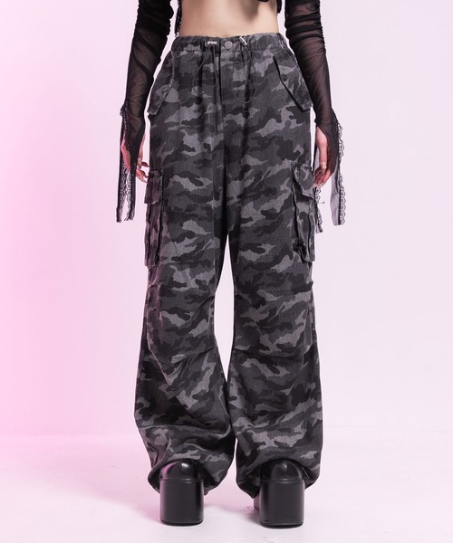 Diable baiser（ディアブルベーゼ） パンツ ピンクレオパードor迷彩