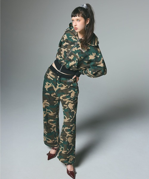 X-girl（エックスガール） パーカー ONE POINT PENCIL SCRIPT LOGO ZIP