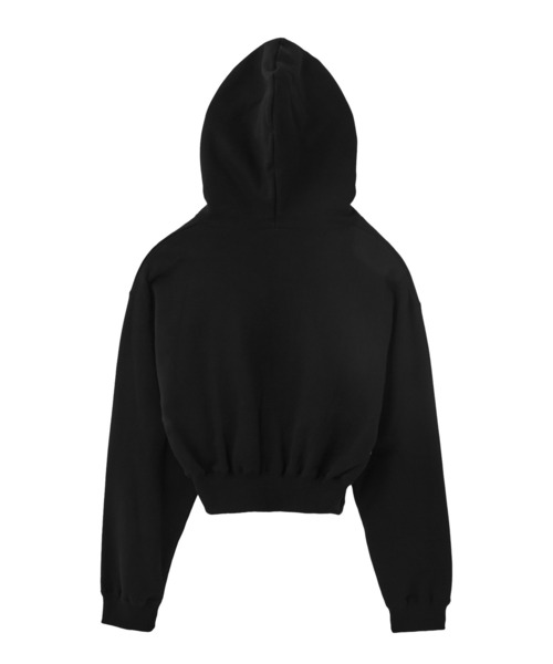 X-girl（エックスガール） パーカー ONE POINT PENCIL SCRIPT LOGO ZIP