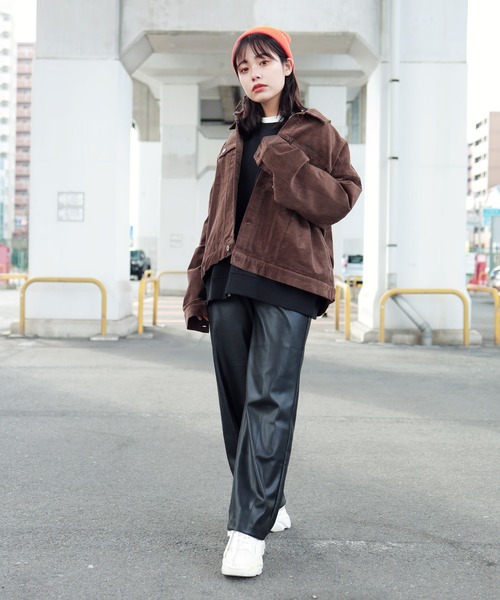 「Mark Gonzales」 コーデュロイジャケット「lulu＆arnieコラボ」 MEDIUM グレイッシュベージュ メンズ_画像7