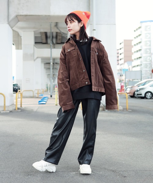 「Mark Gonzales」 コーデュロイジャケット「lulu＆arnieコラボ」 MEDIUM グレイッシュベージュ メンズ_画像8