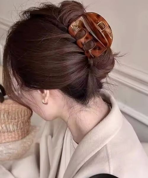 Port（ポート） ヘアクリップ 「 」 ラウンド シェイプ バンスクリップ