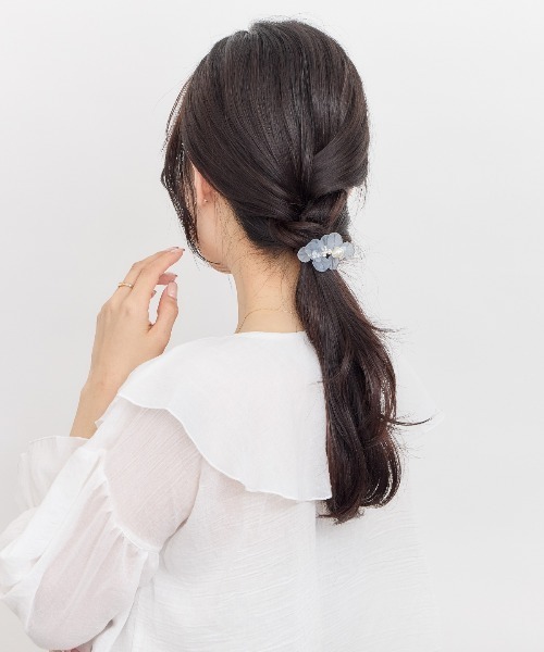 ヘアクリップ シンプルメタルバンスクリップ(13㎝)（バレッタ/ヘアクリップ