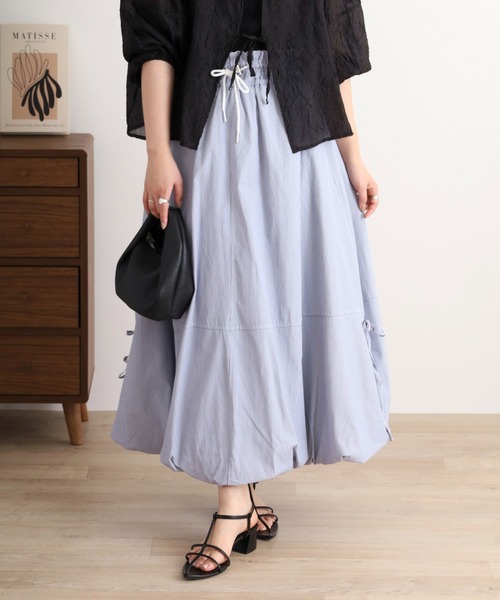 FUNALIVE（ファンアライブ） スカート nohea ストライプバルーン