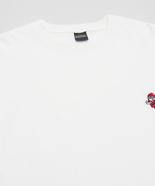 「SIDEWAY STANCE」 長袖Tシャツ SMALL ホワイト系その他2 メンズ