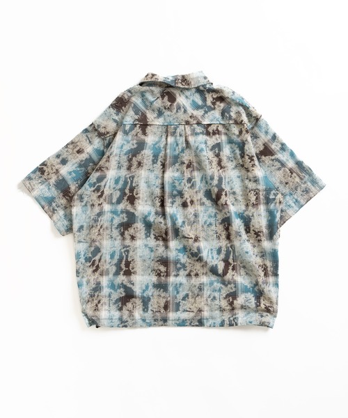 WISH FOR EVER 「WISH EVER」 半袖シャツ LARGE レッド メンズ