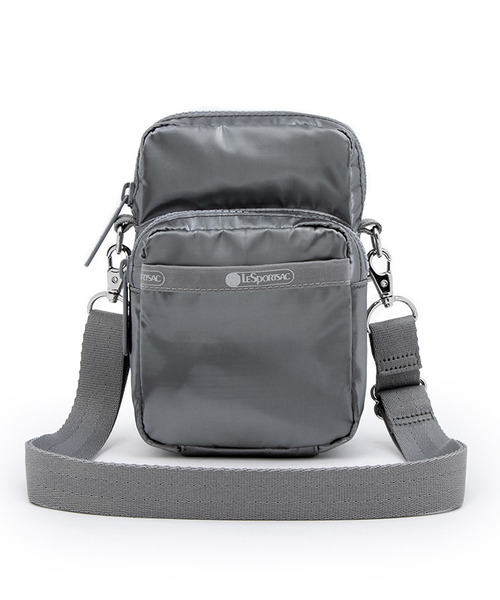 LeSportsac ショルダーバッグ バッグ MINI PHONE BAG ガンメタル