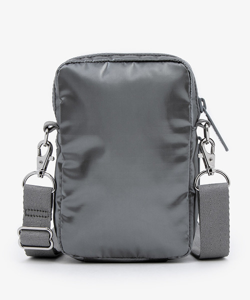 LeSportsac ショルダーバッグ バッグ MINI PHONE BAG ガンメタル