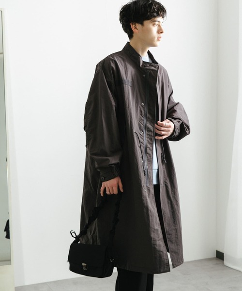 SENSE OF PLACE by URBAN RESEARCH コート LARGE チャコールグレー
