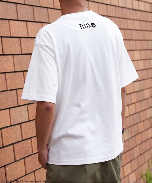 【限定価格】キャットウィングプリントTシャツ VENCE EXCHANGE tシャツ Felix the cat フィリックス・ザ