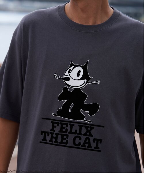 【限定価格】キャットウィングプリントTシャツ VENCE EXCHANGE tシャツ Felix the cat フィリックス・ザ