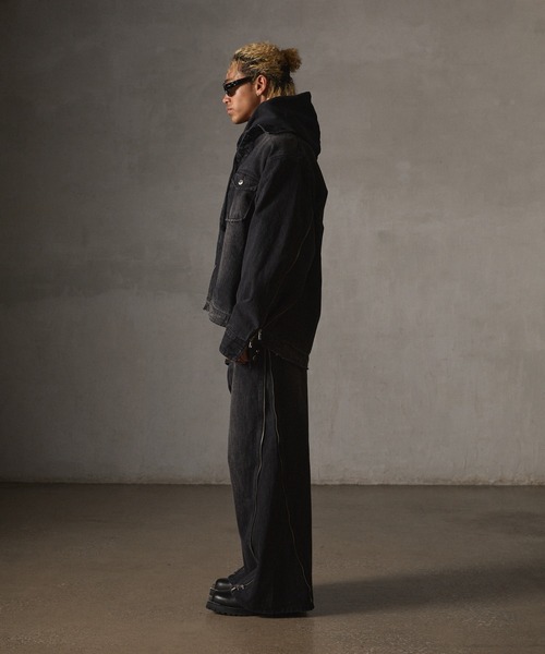 GRANCY 「GRANCY」 デニムパンツ M ブラック メンズ : ZOZOTOWN