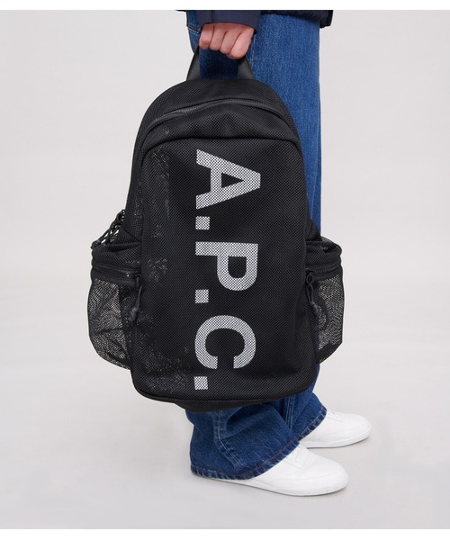 定価66,000円　A.P.C. バックパック　リュック　大容量　APC 紺 楽天市場】アーペーセー A.P.C. バッグ バックパック TREK BACK