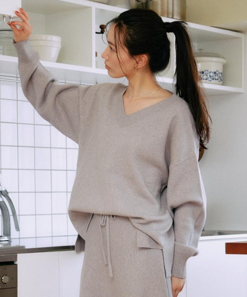 ムラサキスポーツ（MURASAKI SPORTS） ニット セーター RIKKA FEMME