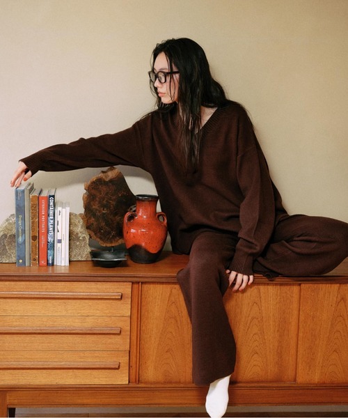 ムラサキスポーツ（MURASAKI SPORTS） ニット セーター RIKKA FEMME