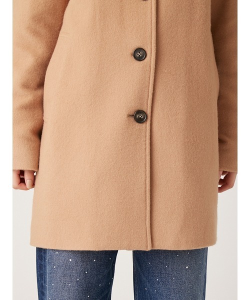 LILY BROWN（リリーブラウン） ステンカラーコート FREE ネイビー