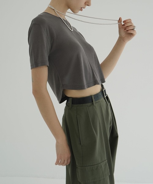 CLANE（クラネ） tシャツ 半袖 SOFT WIDE TOPS レディース : ZOZOTOWN