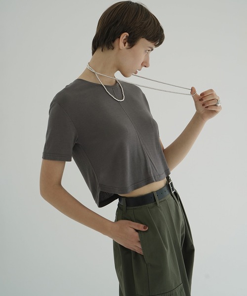 CLANE（クラネ） tシャツ 半袖 SOFT WIDE TOPS レディース : ZOZOTOWN
