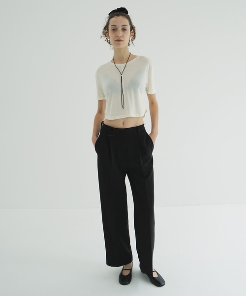 CLANE（クラネ） tシャツ 半袖 SOFT WIDE TOPS レディース : ZOZOTOWN