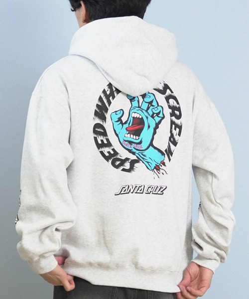 SANTACRUZ　パーカー SANTA CRUZ（サンタクルーズ） パーカー SW STRIP HOODED PARKER