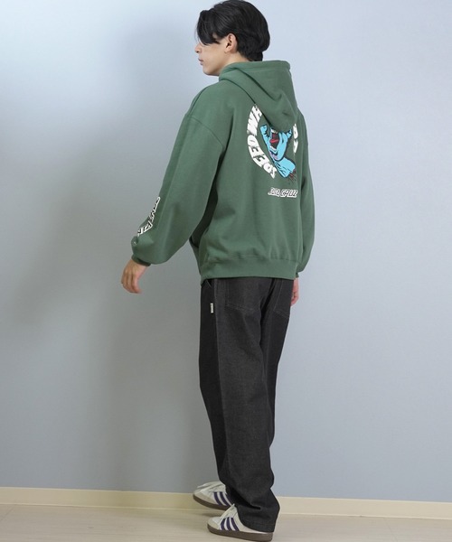 SANTA CRUZ（サンタクルーズ） パーカー SW STRIP HOODED PARKER