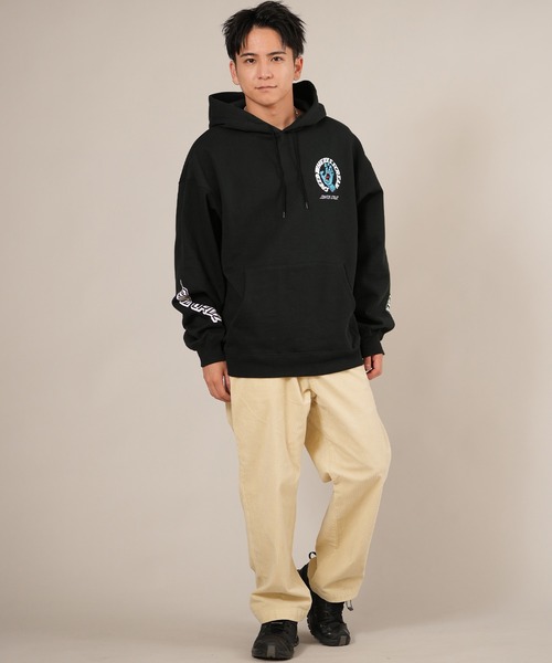 SANTA CRUZ フード付きスウェットパーカー SANTA CRUZ（サンタクルーズ） SANTA CRUZ SALBA EYES DOT ZIP HOODED