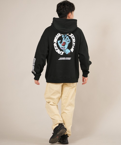 SANTA CRUZ（サンタクルーズ） パーカー SW STRIP HOODED PARKER