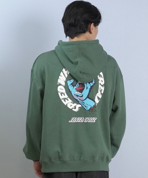 SANTA CRUZ（サンタクルーズ） パーカー SW STRIP HOODED PARKER