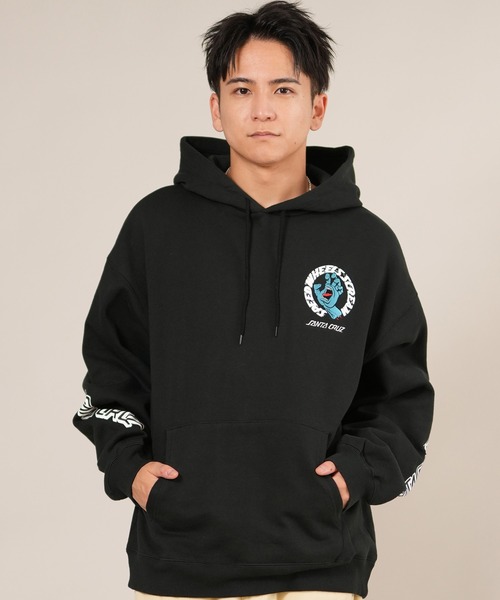SANTA CRUZ（サンタクルーズ） パーカー SW STRIP HOODED PARKER