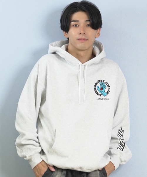 SANTA CRUZ（サンタクルーズ） パーカー SW STRIP HOODED PARKER