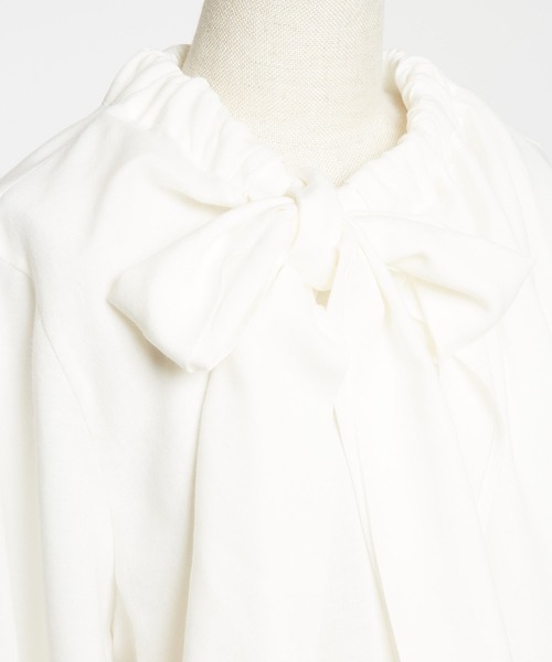 gomme（ゴム） ブラウス シャツ C/Wビエラ ライトドレープブラウス