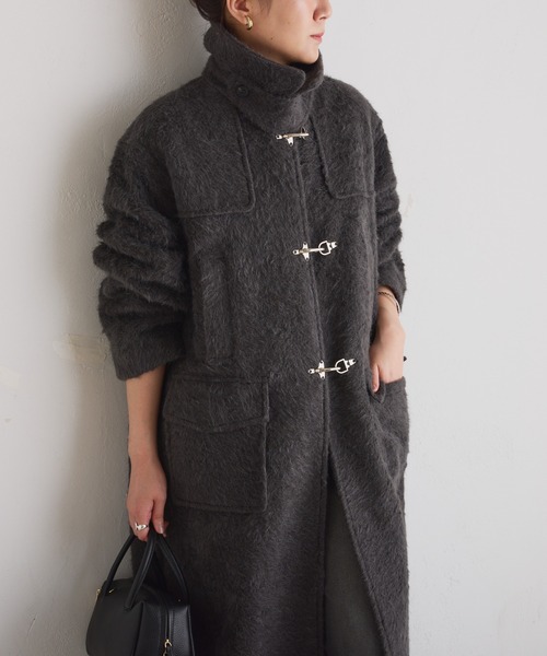 COLLAGE GALLARDAGALANTE ダッフルコート コート シャギー