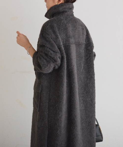 COLLAGE GALLARDAGALANTE ダッフルコート コート シャギー