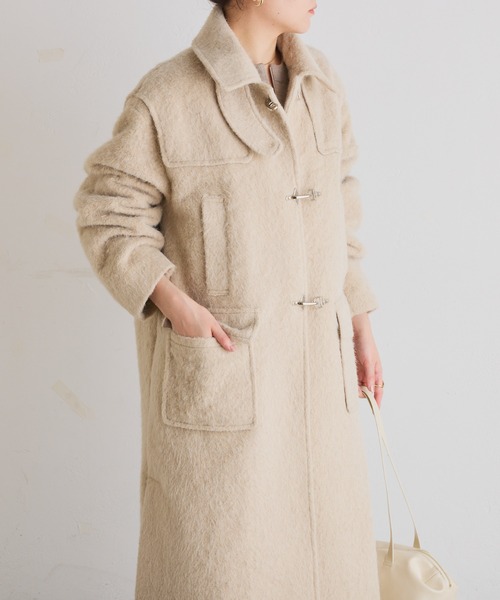 COLLAGE GALLARDAGALANTE ダッフルコート コート シャギー