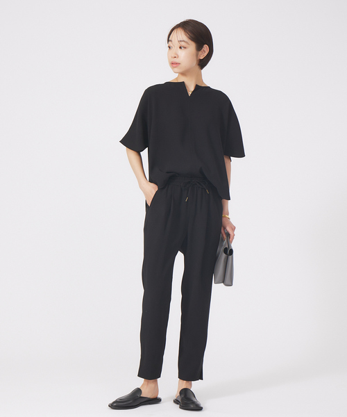 「qualite」 スラックス 36 ベージュ レディース_画像2