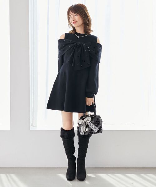 MAJESTIC LEGON（マジェスティックレゴン） ブーツ 2WAYファーニーハイ