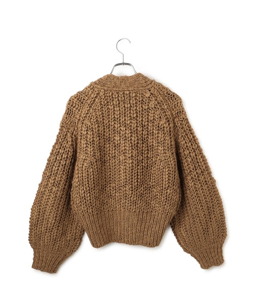 ADAM ET ROPE'（アダムエロペ） カーディガン 「WEB限定」ローゲージ