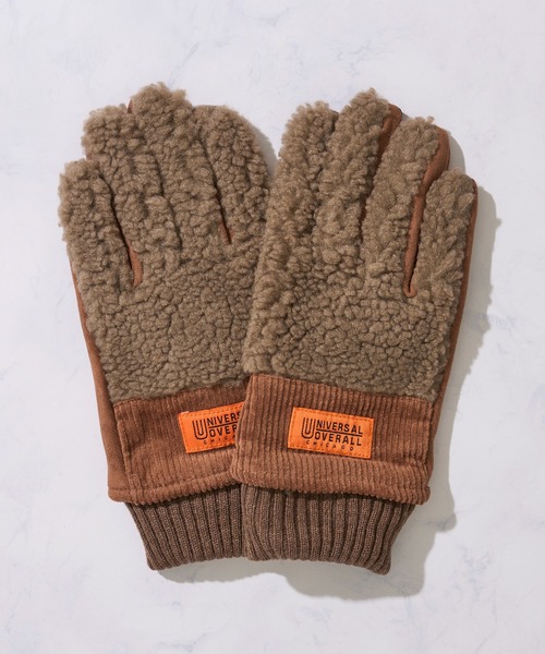 「UNIVERSAL OVERALL」 手袋 FREE グレー レディース_画像9