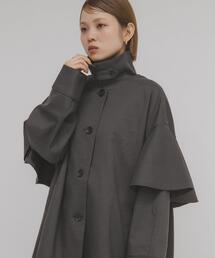 KBF（ケービーエフ） コート アウター フリルディティールフレア