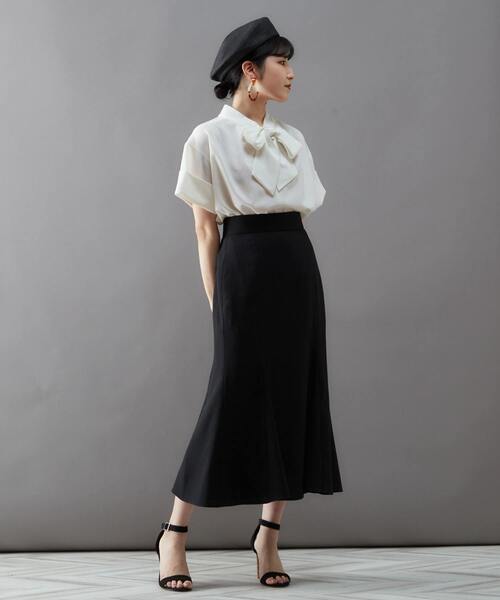 「TIARA」 半袖ブラウス FREE ホワイト レディース_画像2