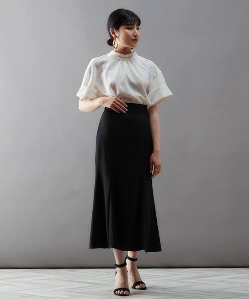 「TIARA」 半袖ブラウス FREE ホワイト レディース_画像3