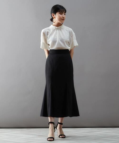 「TIARA」 半袖ブラウス FREE ホワイト レディース_画像4