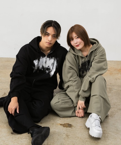 H beauty&youth ジップパーカー　S ブラック ジップアップライトパーカー | レディース | 1枚 | 00217-MLZ