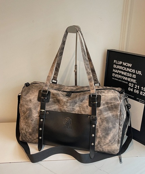 c.u.l ボストンバッグ タイダイ柄 染色 ボストンバッグ 旅行バッグ