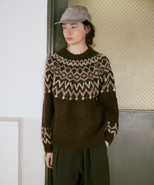 RNA-N（アールエヌエーエヌ） ニット セーター K2737 スラブヤーン