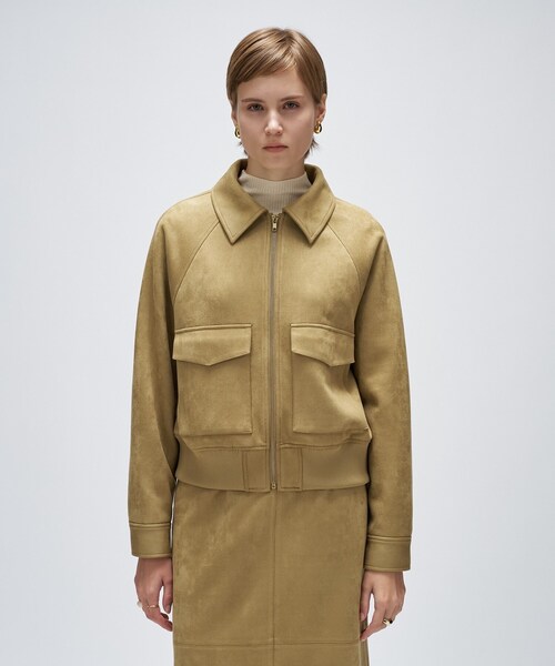 cloenc（クロエンス） ブルゾン アウター 「セットアップ」ステン