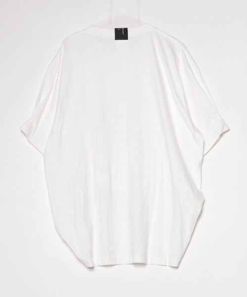 「1％」 半袖Tシャツ「shuhei ogawaコラボ」 M ホワイト メンズ_画像2