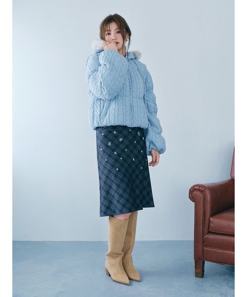 FURFUR（ファーファー） ダウンコート ダウンジャケット 4WAYニット