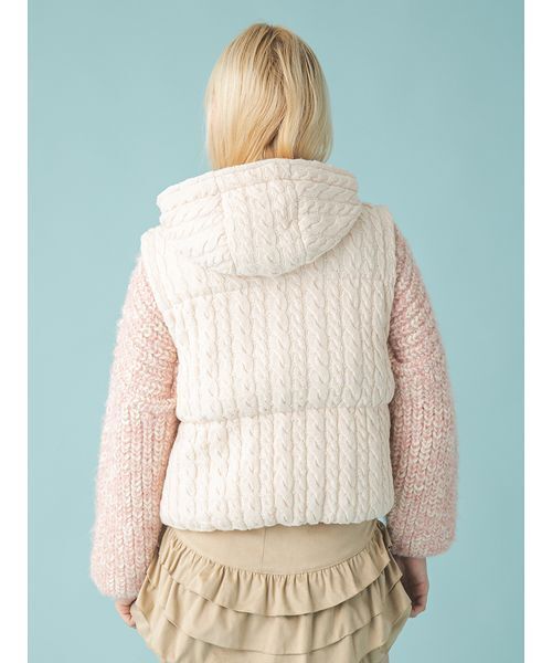 FURFUR（ファーファー） ダウンコート ダウンジャケット 4WAYニット