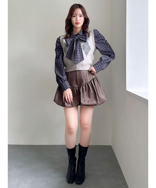 dazzlin（ダズリン） パンツ バルーンドッキングショートパンツ